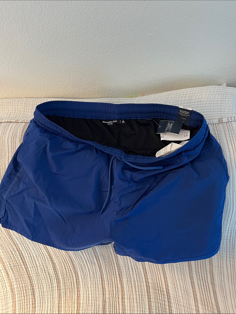 NWT Abercrombie Shine Swim Shorts